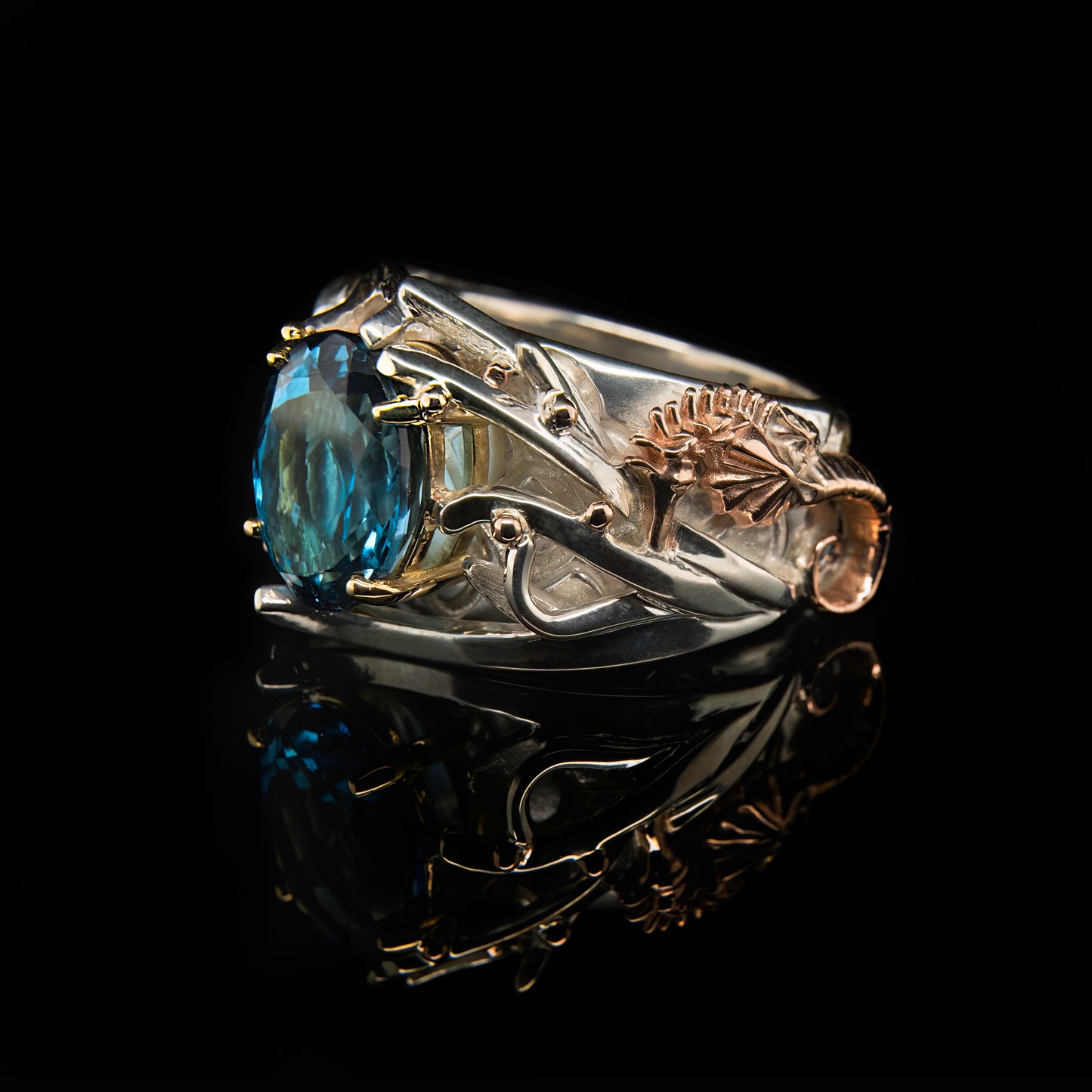 Seahorse Cocktail Ring