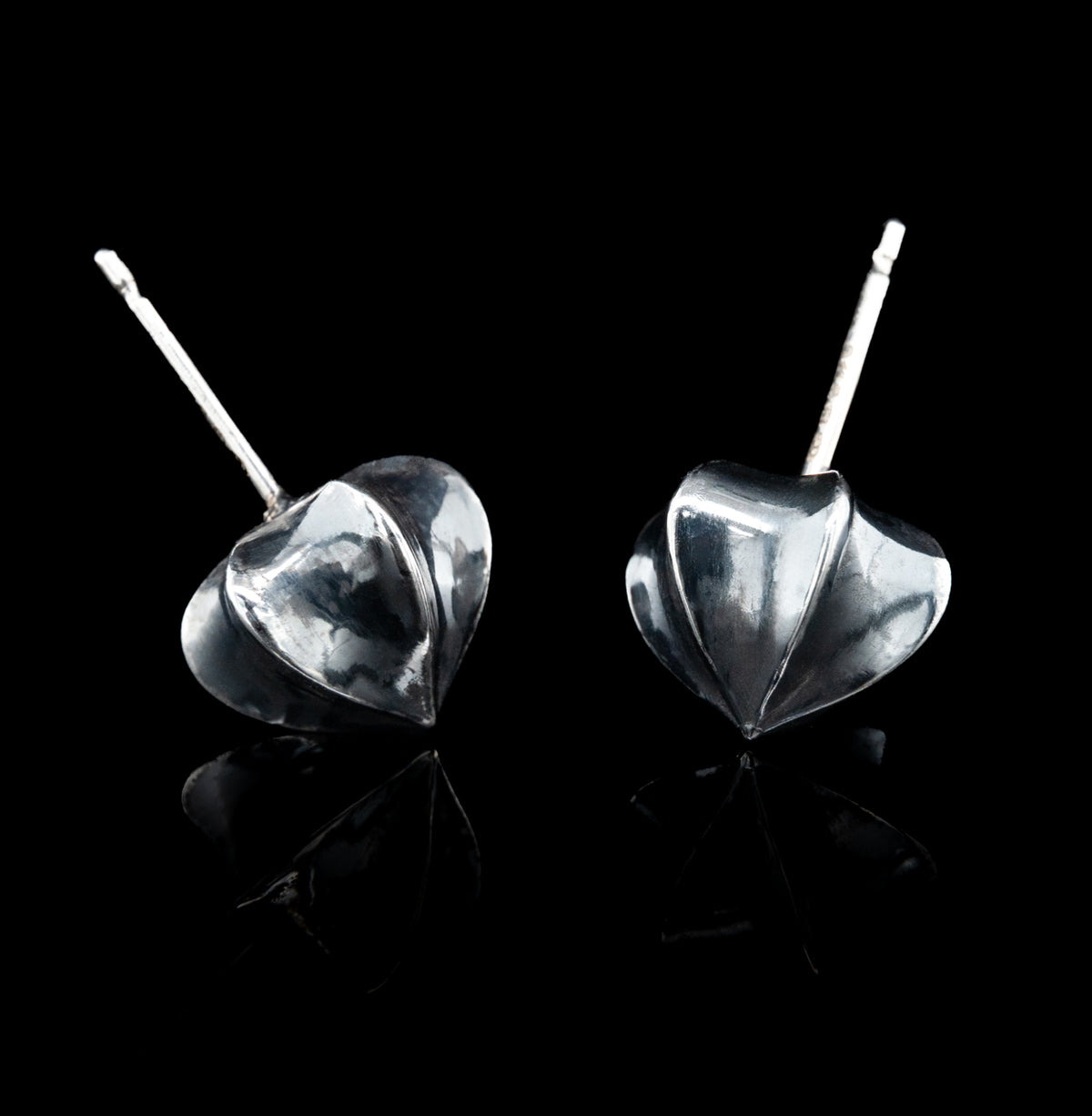 Oxidised Lantern Base Studs