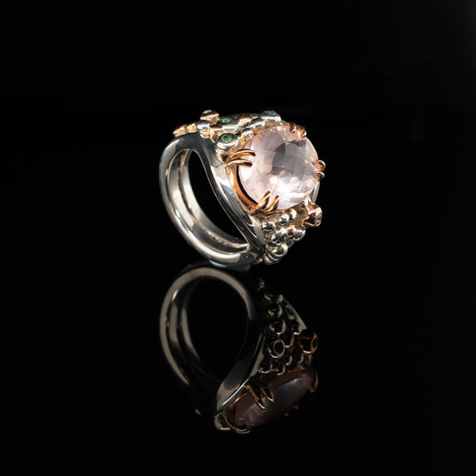 Rose Reflection Cocktail Ring