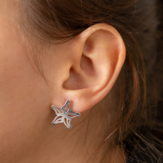 Starfish Stud Earrings