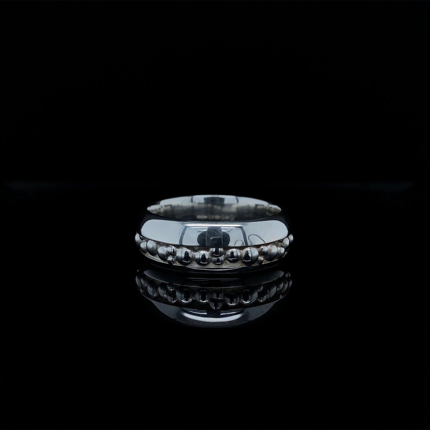 Bubble Court Ring in Sterling Silver