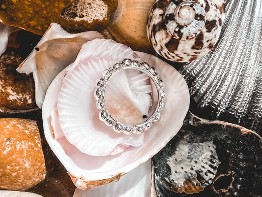 Pebble Ring in Sterling Silver