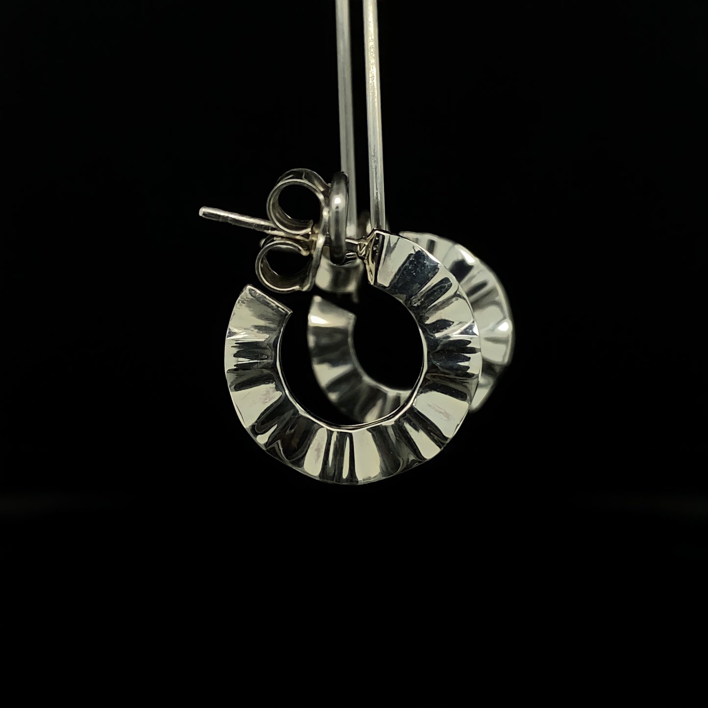 Surf Wave Small Hoops