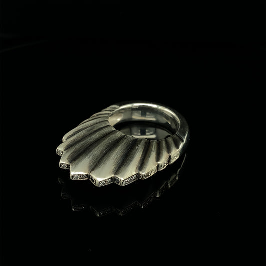 Diamond Fan Ring