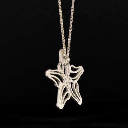 Silver Starfish Pendant