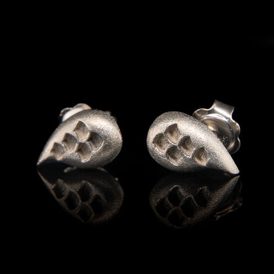 Sterling Silver Mermaid Tears Studs