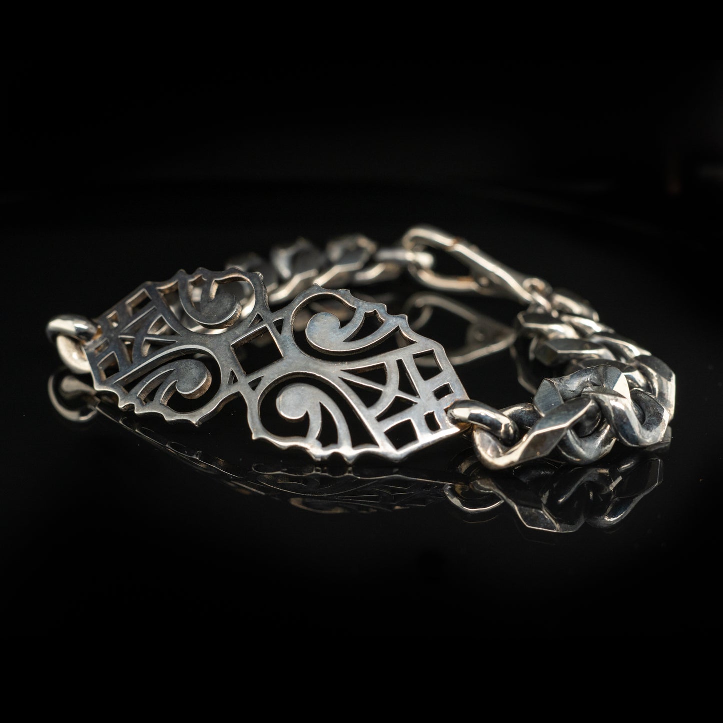 Oxidised Iconic Bracelet