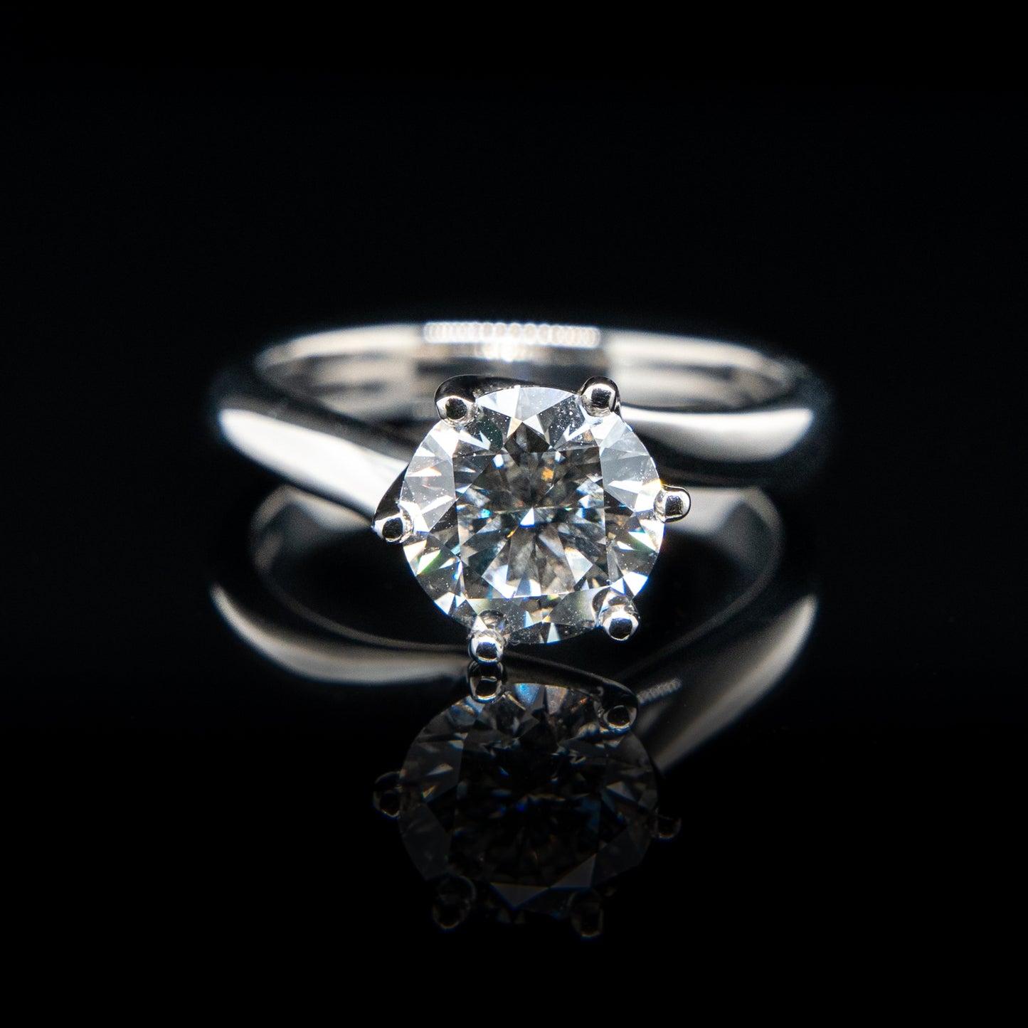 Lab Grown Diamond Ring in Platinum