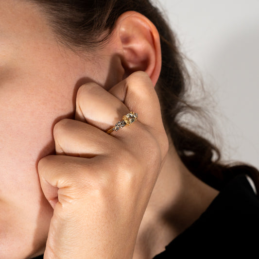 Yellow Sapphire Gold Ring