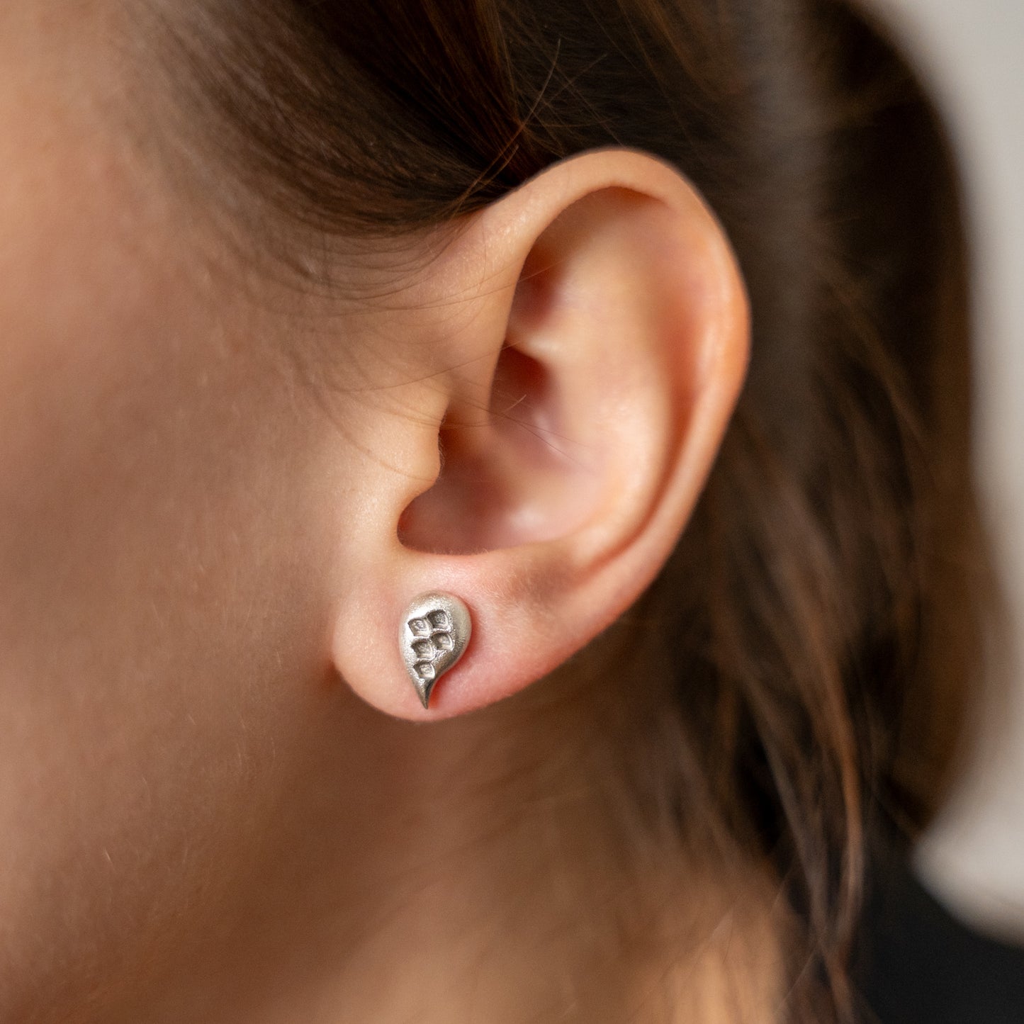 Sterling Silver Mermaid Tears Studs