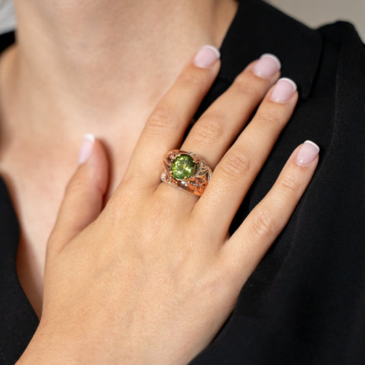 Mermaid Tail Cocktail Ring