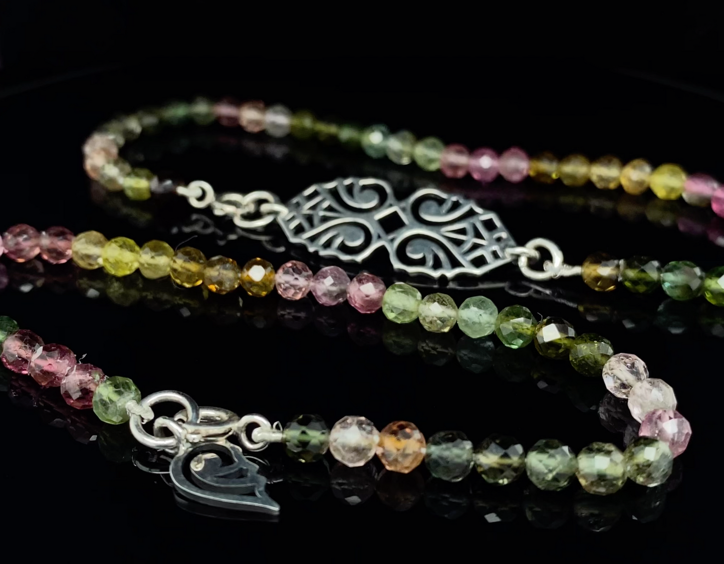Tourmaline Shell Bracelet