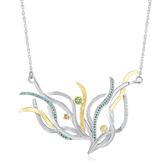 Seagrass Diamond Necklace