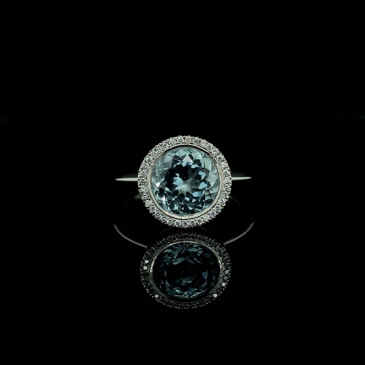 Aquamarine Jupiter Ring