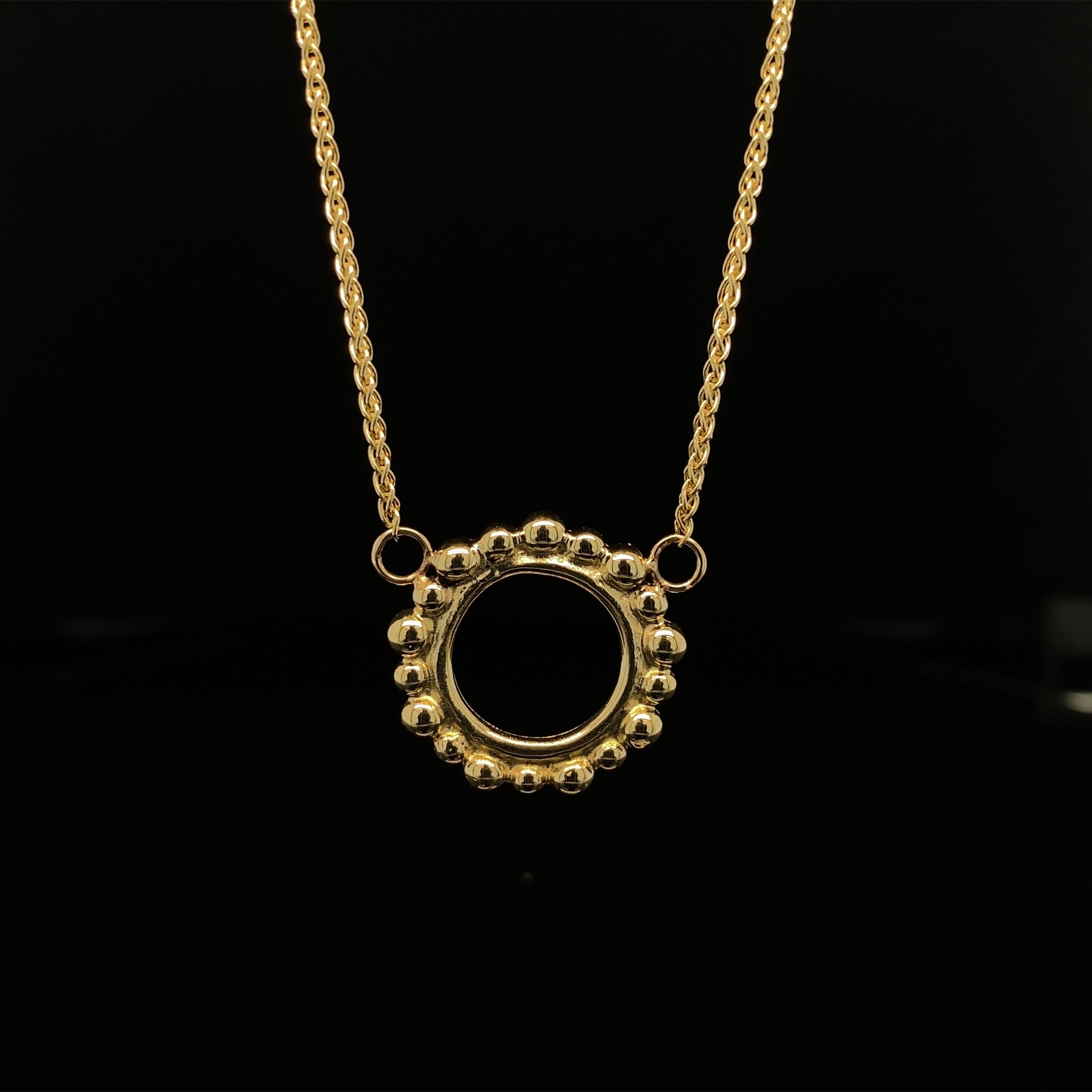 Gold Shore-line Necklace