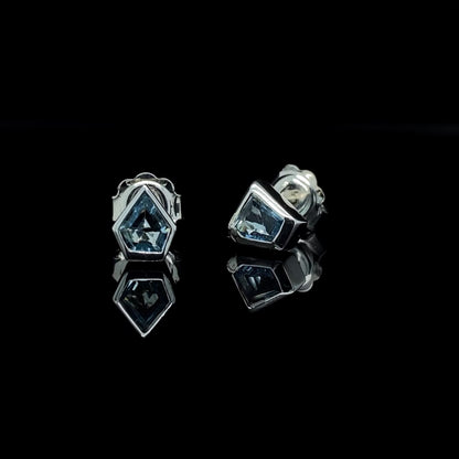 Aquamarine Studs