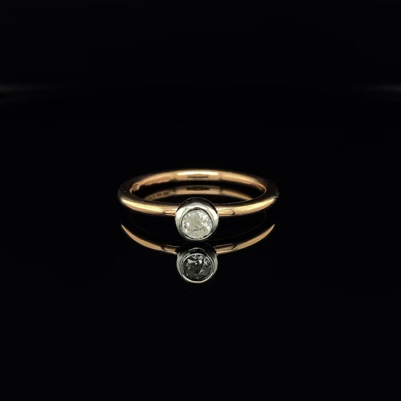 Rose Gold Venus Ring