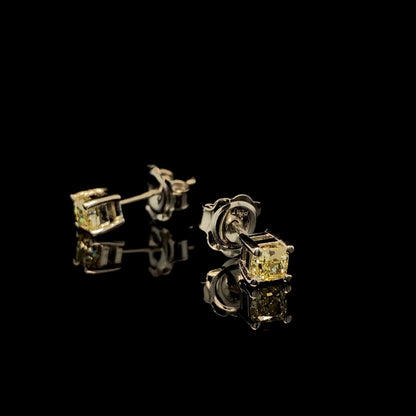 Platinum Diamond Stud Earrings