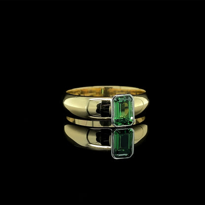 Tsavorite Gold Ring