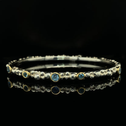 Aquamarine Bangle