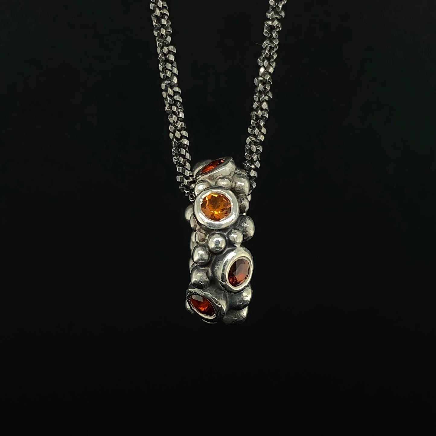 Fire Citrine Bubble Link