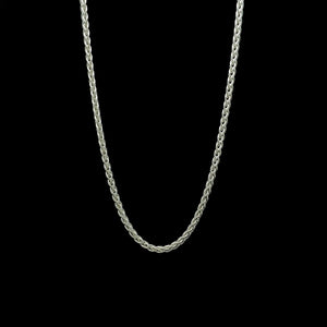Open image in slideshow, Silver Spiga Chains
