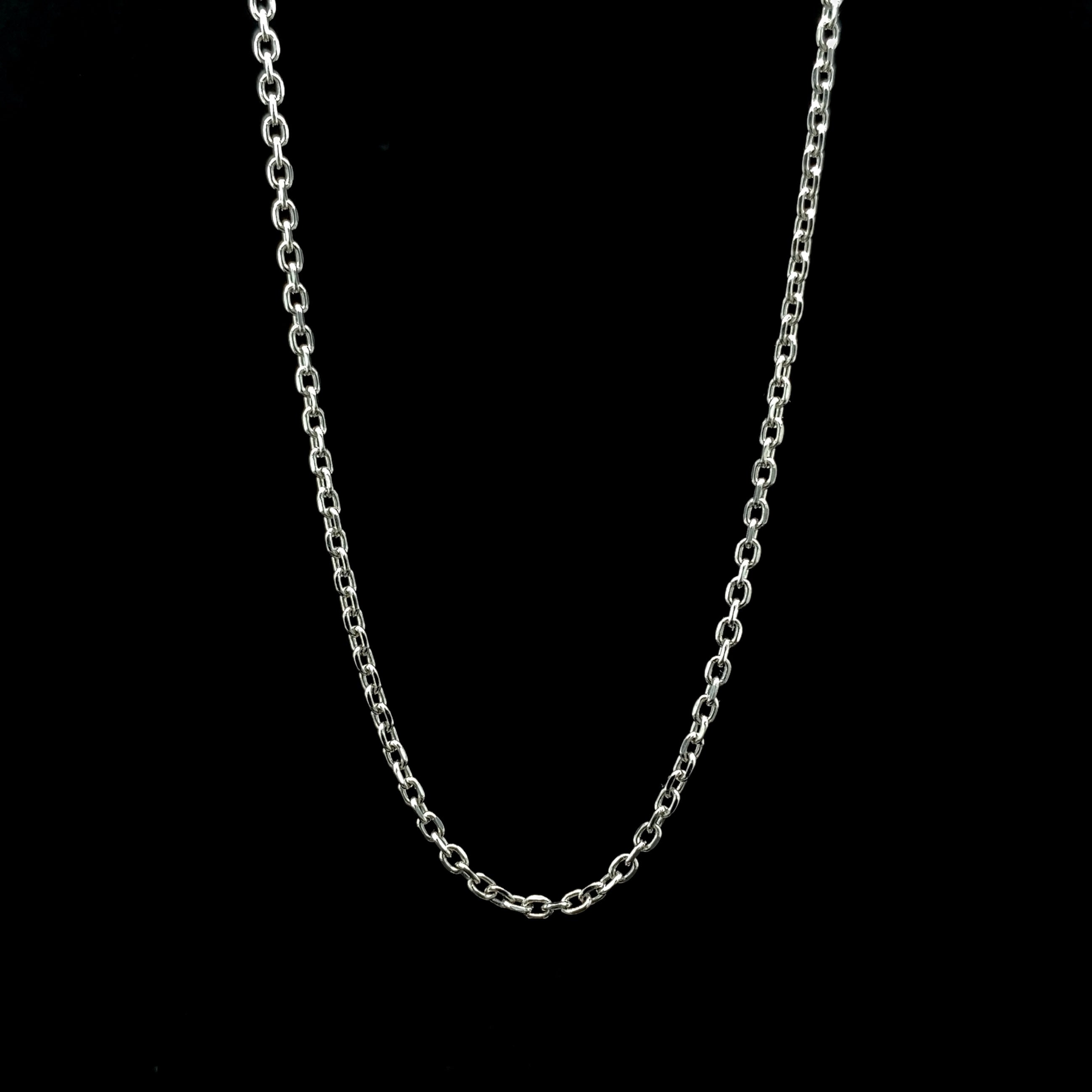 Platinum Filed Trace Chain