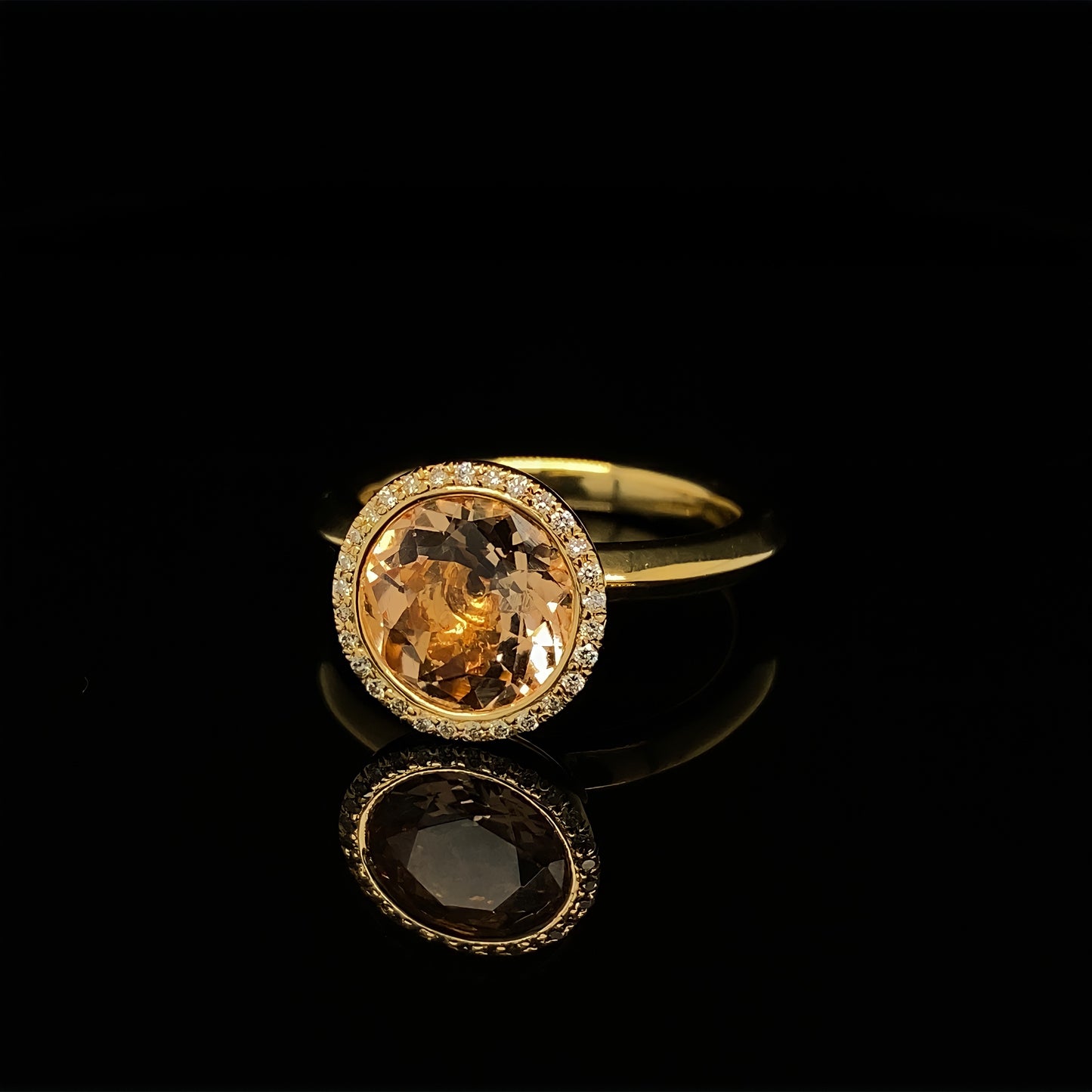 Morganite Jupiter Ring