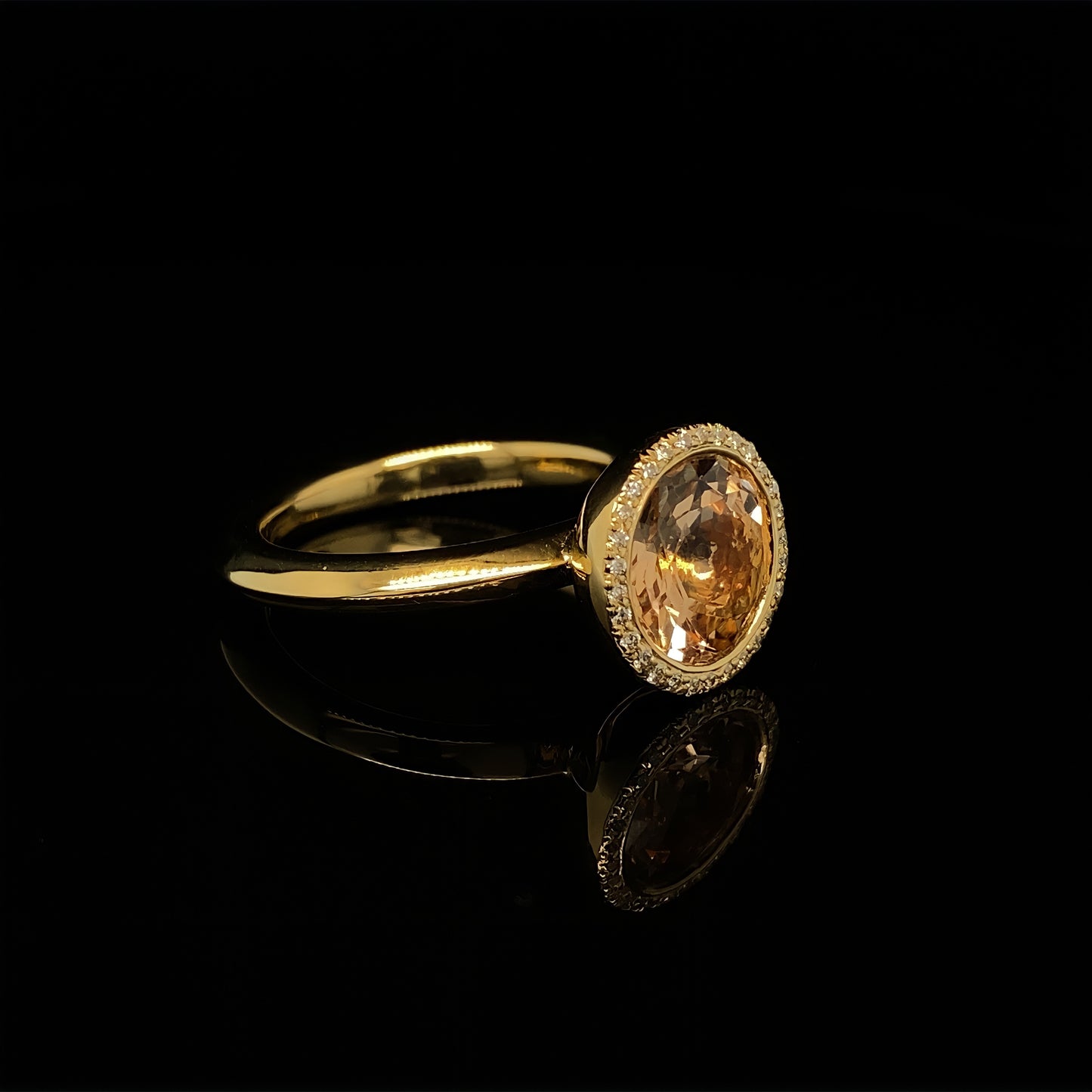 Morganite Jupiter Ring